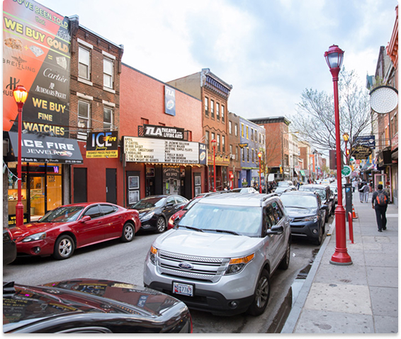 East Passyunk Avenue in South Philadelphia