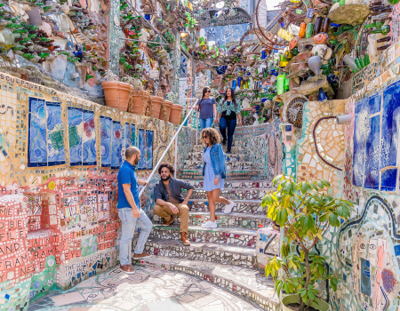 Philadelphia's Magic Gardens mosaic